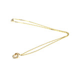 Cartier // 18k Yellow Gold Love Baby Necklace // 17.32" // Store Display