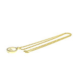 Chopard // 18k Yellow Gold Happy Diamond Necklace // 16.53" // Store Display