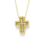 Damiani // 18k Yellow Gold Belle Epoque Diamond Necklace // 15.55"-17.51" // Store Display