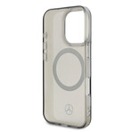 Mercedes Benz -  Hc Magsafe Transparent  // Silver Ring  // Black Ip16 Pro Max