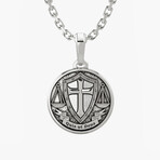 Champion // Silver Saint Michael Pendant (Small)