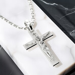 Redemption // Silver Crucifix Pendant (Small)