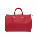 Louis Vuitton // Epi Leather Bowling-Style Handbag // Castilian Red // Pre-Owned