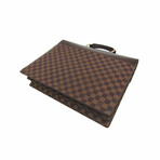 Louis Vuitton // Damier Leather + Canvas Briefcase I // Ebene // Pre-Owned