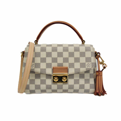 Louis Vuitton // Damier Azur Leather + Canvas Crossbody Handbag // Damier Azur // Pre-Owned