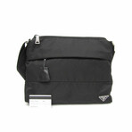 Prada // Tessuto Nylon Messenger Bag // Nero // Pre-Owned