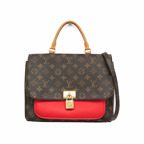 Louis Vuitton // Monogram Leather Shoulder Handbag // Monogram Brown + Coquelicots // Pre-Owned