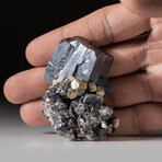 Galena with Quartz and Pyrite From Joplin, Jasper County, Missouri, USA