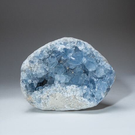 Blue Celestite Cluster From Sankoany, Ketsepy Mahajanga, Madagascar // 6.1 lbs