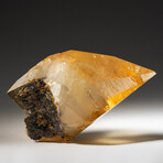 Twinned Golden Calcite Crystal from Elmwood Mine, Tennessee // 75.2 grams