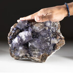 Purple Fluorite from Elmwood Mine, Carthage, Smith County, Tennessee // 7.8 lbs