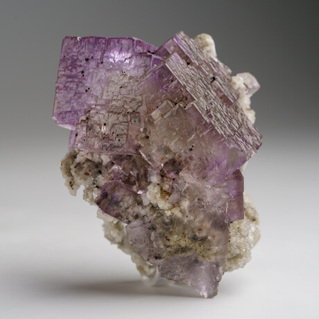 Purple Yellow Fluorite from Elmwood Mine, Carthage, Smith County, Tennessee v.1