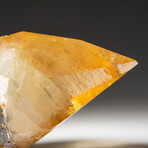 Twinned Golden Calcite Crystal from Elmwood Mine, Tennessee // 75.2 grams