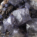 Purple Fluorite from Elmwood Mine, Carthage, Smith County, Tennessee // 7.8 lbs