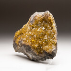 Yellow Fluorite from Moscona Mine, Villabona District, Asturias, Spain