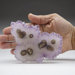 Amethyst Stalactite Slice from Uruguay // 259.8 grams