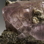 Purple Yellow Fluorite from Elmwood Mine, Carthage, Smith County, Tennessee v.2