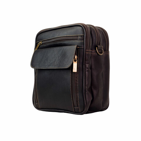 Daza Messenger Bag (Brown)