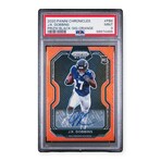 J.K. Dobbins // 2020 Panini Chronicles Prizm Black Signatures Orange // #50/75 // Rookie Card // PSA 9 Mint