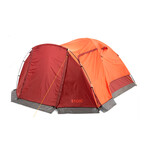 Dome Tent + Vestibule: 4-Person 3-Season // Tigerlily + Red Ochre