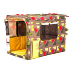 Storable Pet Kennel // Desert Print