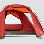 Dome Tent + Vestibule: 4-Person 3-Season // Tigerlily + Red Ochre