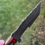 Handmade Damascus Tracker Knife // FK-23003