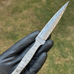 Handmade Damascus Boot Dagger // FK-23010