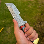 Handmade Damascus Tracker Knife // FK-23003