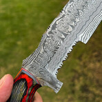 Handmade Damascus Tracker Knife // FK-23003