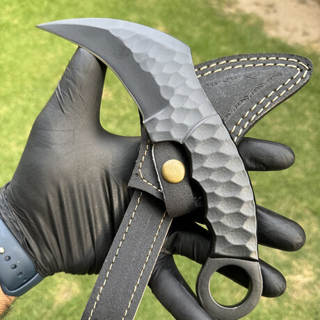 Forged Karambit Knife Black Edition // FK-23016