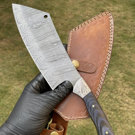 Custom Made Damascus Chopper // FK-23040