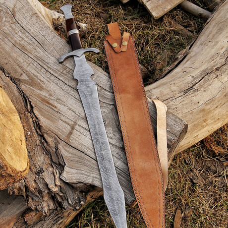 Hand Forged Medieval Sword // FK-23053