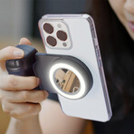 Portable Phone Magnetic Bracket For Assisting With Photography