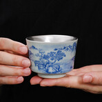 Jingdezhen Silver-Lined Teacup