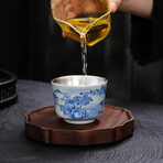 Jingdezhen Silver-Lined Teacup