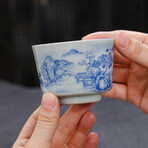 Jingdezhen Silver-Lined Teacup