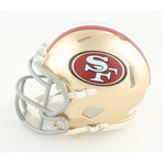 John Taylor // San Francisco 49ers // Signed Speed Mini Helmet + Signed Jersey