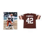 Paul Warfield // Cleveland Browns // Signed Jersey + Signed 11x14 Photo