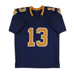 St Louis Rams // Kurt Warner Signed Jersey + Torry Holt Signed Jersey + Torry Holt Signed Mini Helmet