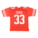 Roger Craig // San Francisco 49ers // Signed Jersey + Signed 8x10 Photo