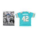 Paul Warfield // Miami Dolphins // Signed Jersey + Signed 16x20 Photo (Playball Ink)