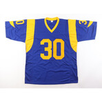 Kyren Williams + Blake Corum + Todd Gurley II // Signed Los Angeles Rams Jerseys