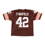 Paul Warfield // Cleveland Browns // Signed Jersey + Signed 11x14 Photo