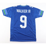 Kenneth Walker III // Seattle Seahawks // Signed Jersey + Signed 8x10 Photo