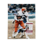 Paul Warfield // Cleveland Browns // Signed Jersey + Signed 11x14 Photo