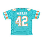 Paul Warfield // Miami Dolphins // Signed Jersey + Signed 16x20 Photo (Playball Ink)