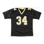 Ricky Williams // New Orleans Saints // Signed Logo Football Inscribed "4:20" + Signed Jersey + Signed 16x20 Photo