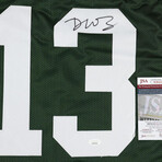 Romeo Doubs + Dontayvion Wicks + Christian Watson // Signed Green Bay Packers Jerseys