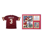 Mark Moseley // Washington Redskins // Signed Jersey + Signed Custom Matted Photo Display Inscribed "NFL MVP 82"